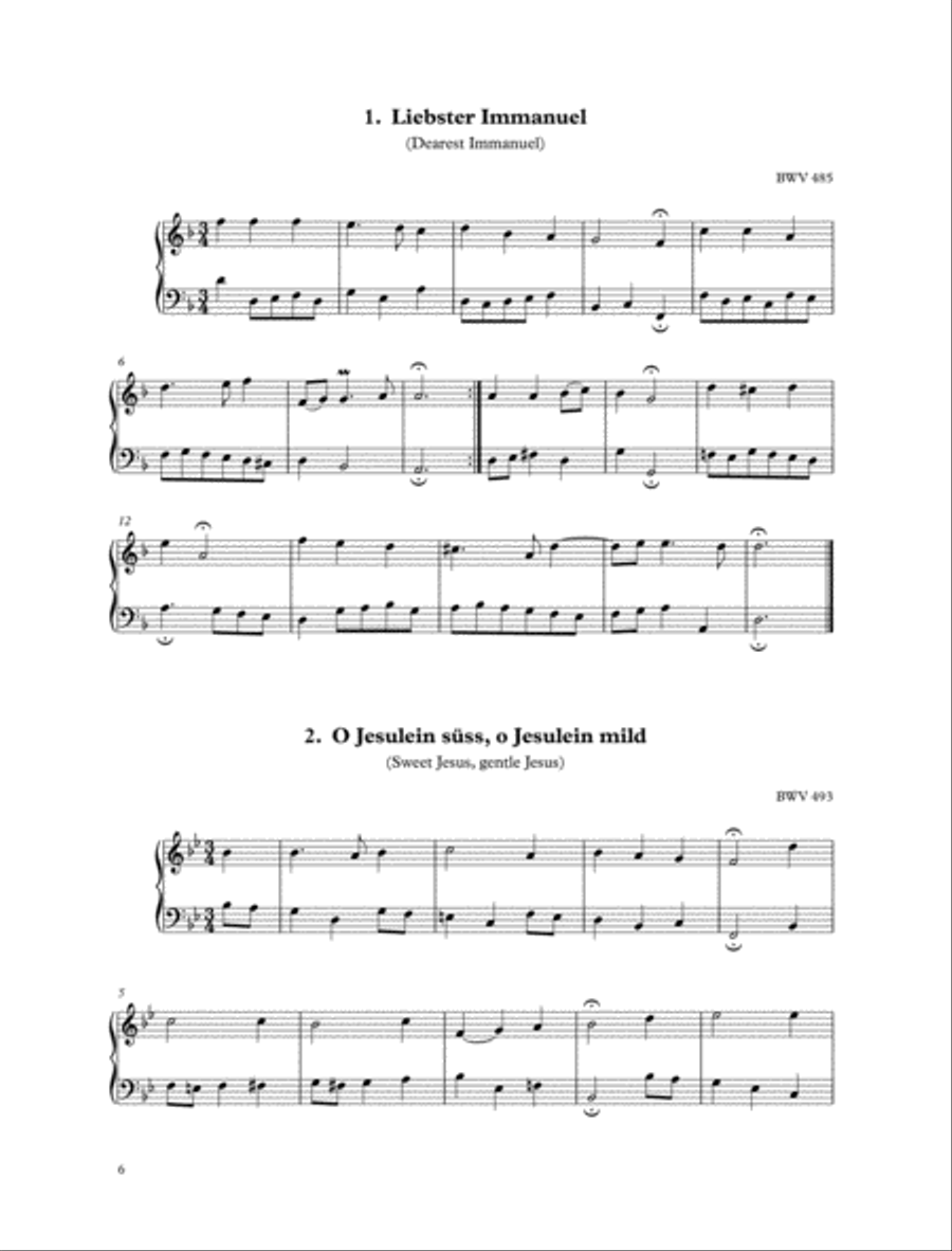 Oxford Bach Books for Organ: Manuals Only, Book 1 Organ Solo scores gallery preview page 3