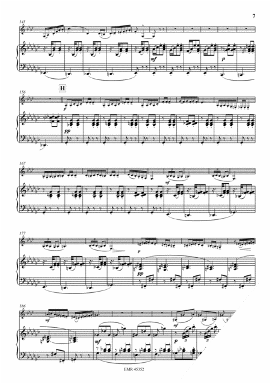 Carmen Fantasy Bass Clarinet scores gallery preview page 8