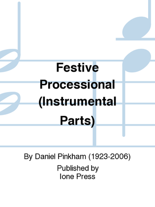 Festive Processional (Instrumental Parts)