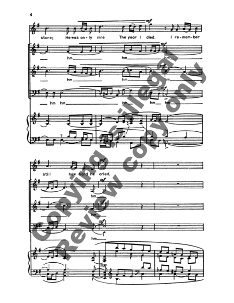 Nancy Hanks 4-Part scores gallery preview page 10