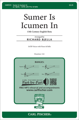 Book cover for Sumer Is Icumen In