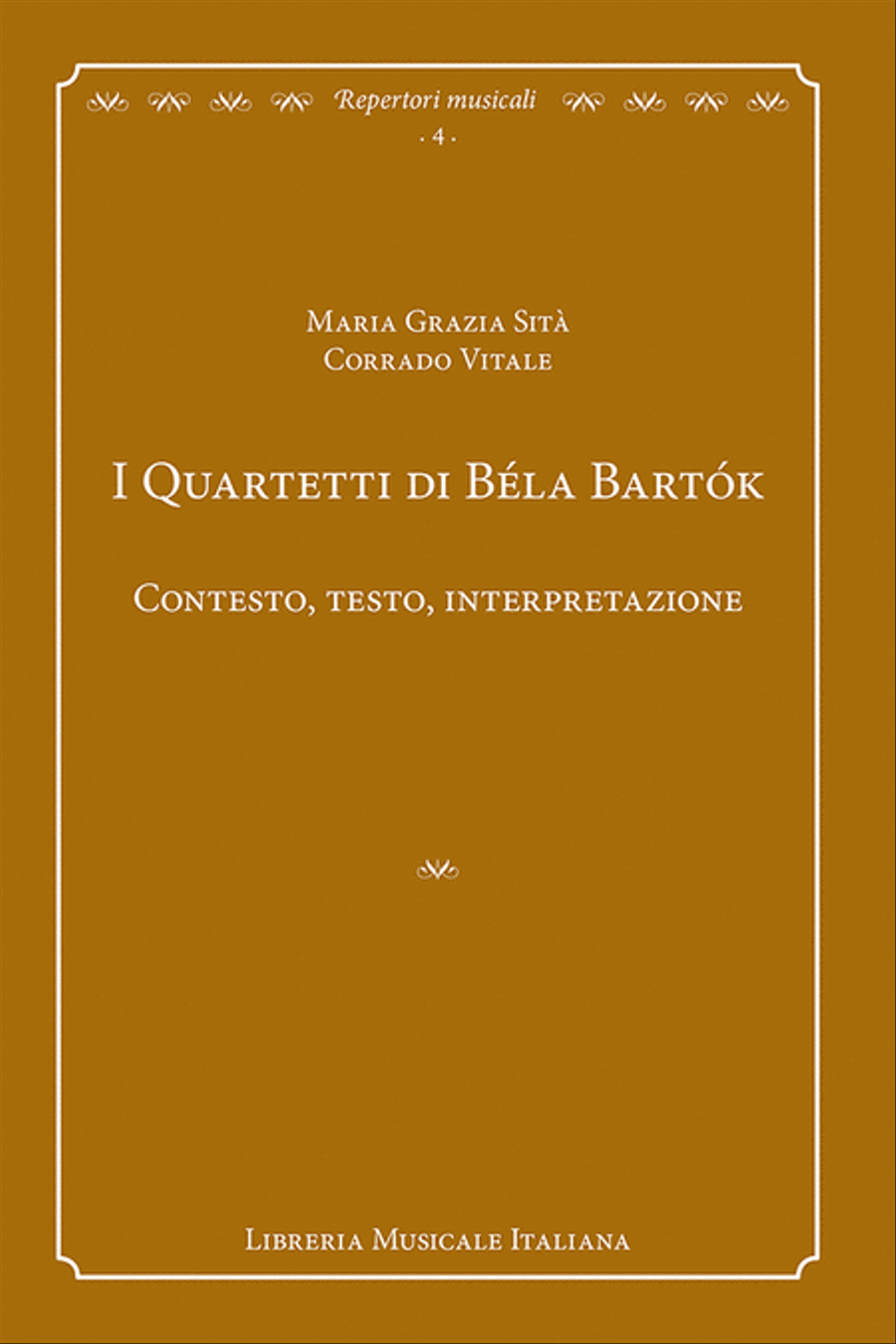 I Quartetti di Béla Bartók School and Community scores gallery preview page 1