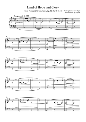 Land of Hope and Glory (from Pomp and Circumstance, Op. 31, March No. 1)