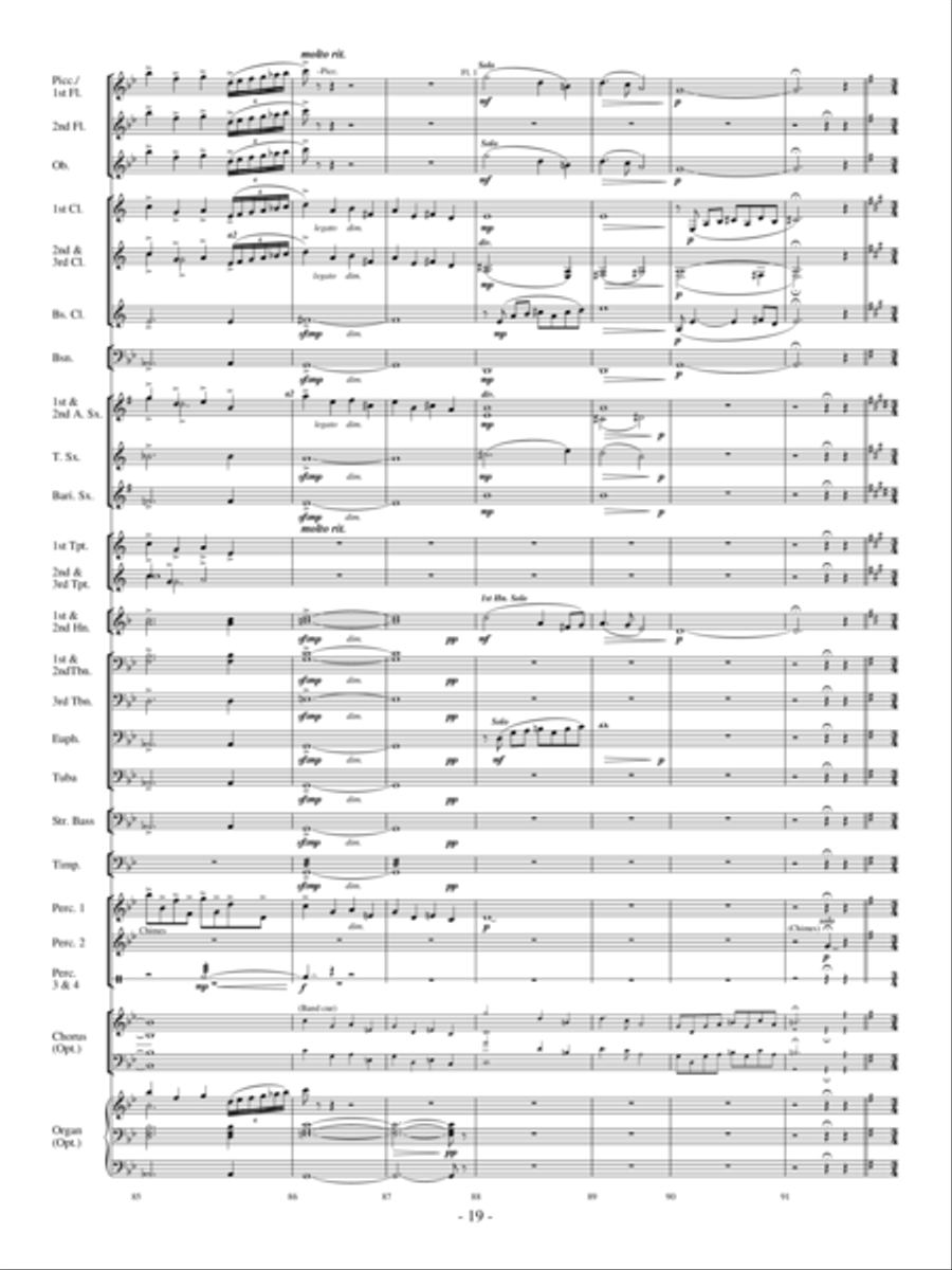 Merry Christmas, Everyone! Concert Band scores gallery preview page 18