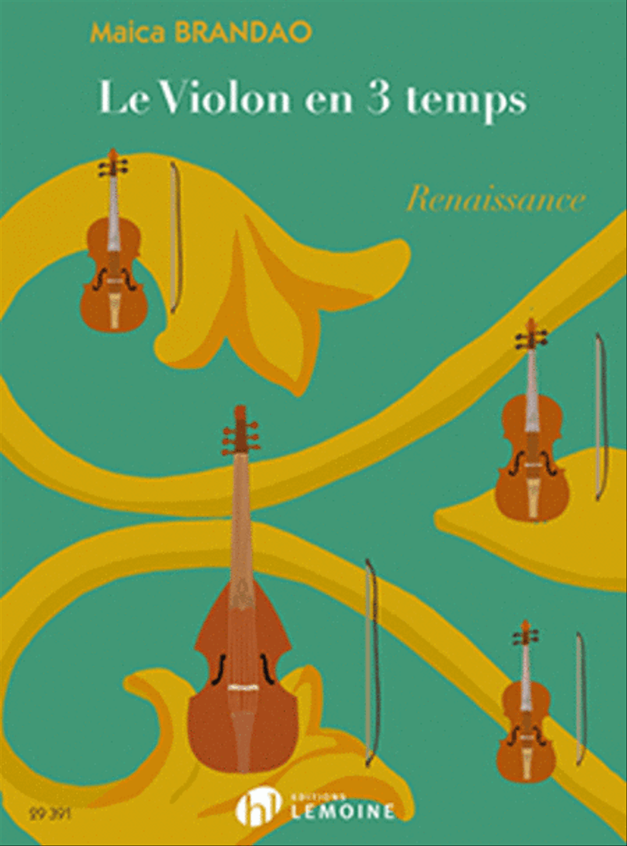 Le violon en 3 temps: Renaissance Violin Solo scores gallery preview page 1
