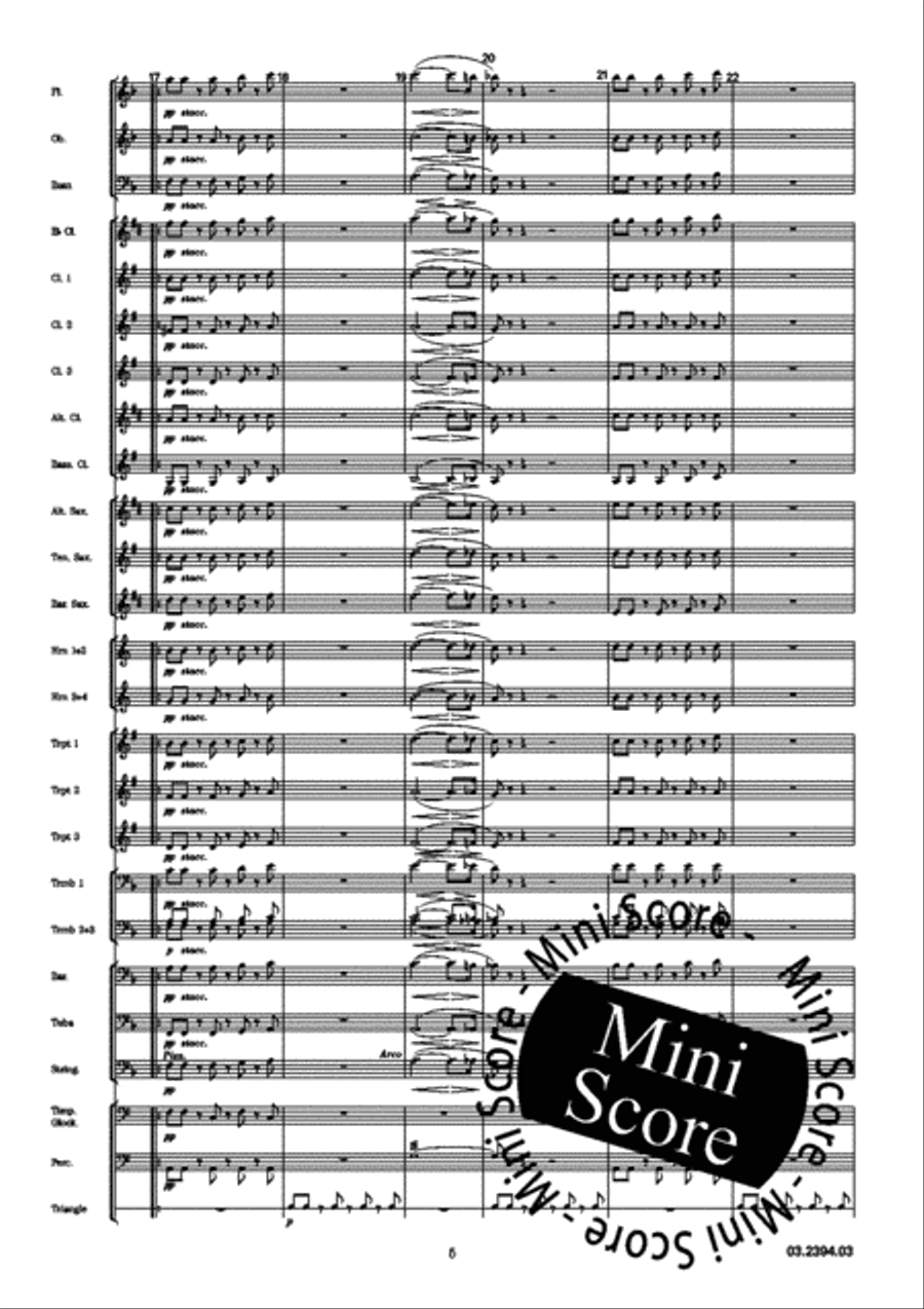 High Tea Concert Band scores gallery preview page 9