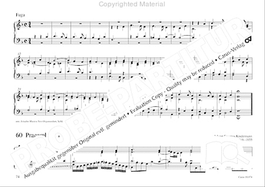 Organo pleno. Orgelstucke zum Ein- und Auszug Organ Solo scores gallery preview page 82