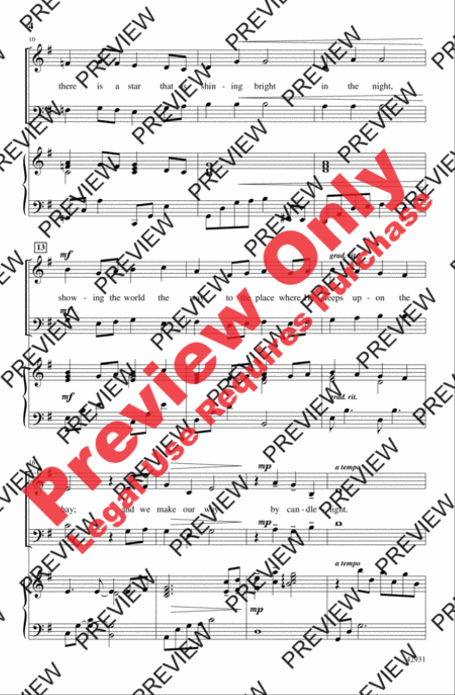 By Candlelight By Candlelight 2-Part scores gallery preview page 4