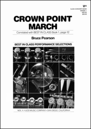 Book cover for Crown Point March - Score