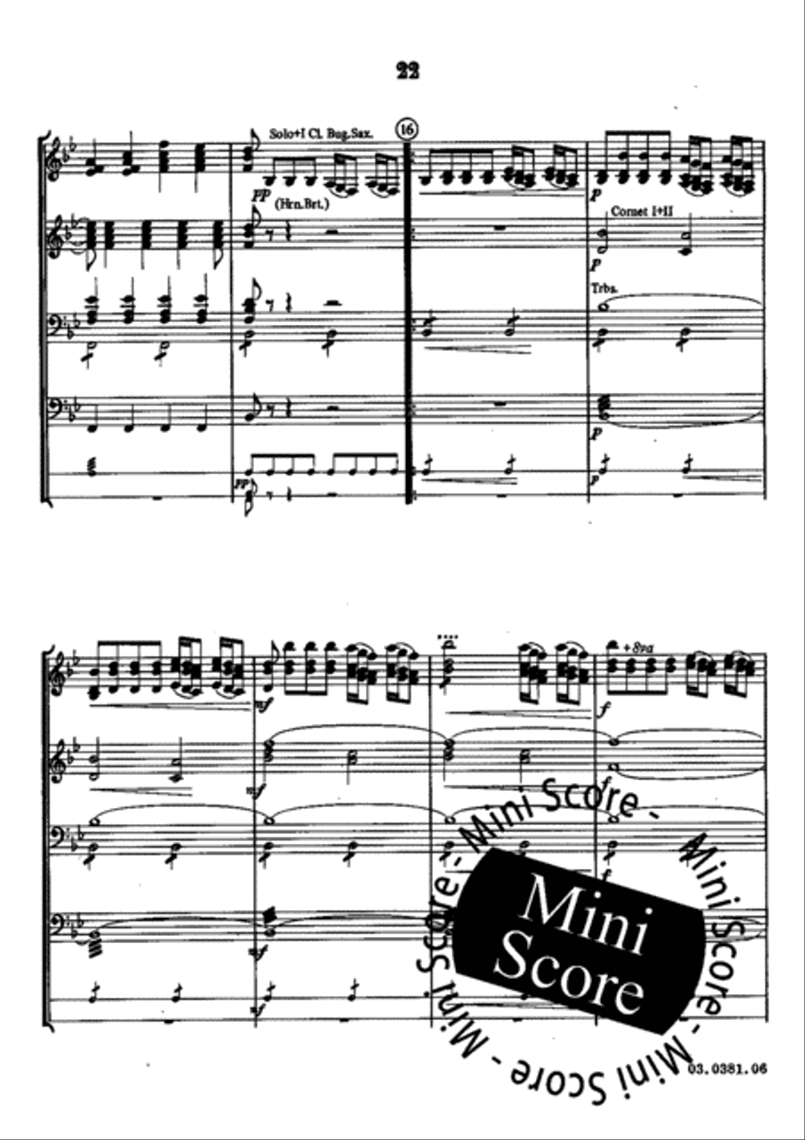 De Kalief van Bagdad Fanfare Band scores gallery preview page 24