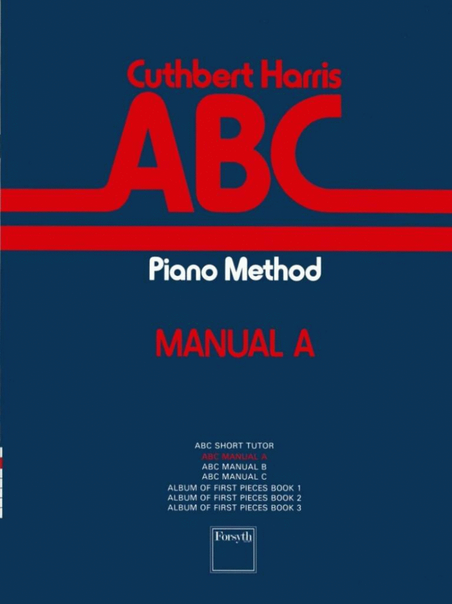 ABC Piano Method - Manual A