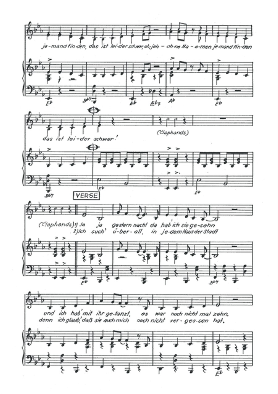 Honey Bee Honey Bee Piano, Vocal scores gallery preview page 4