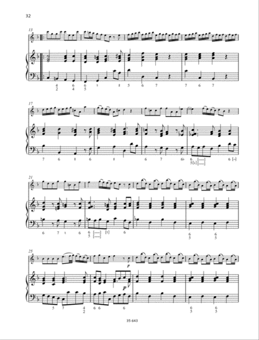 Sonatine F major Sonatine F major Violin scores gallery preview page 2