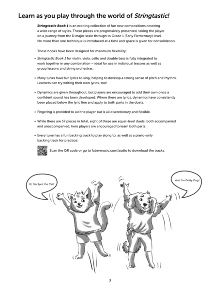 Stringtastic Book 1 -- Double Bass Full Orchestra scores gallery preview page 3