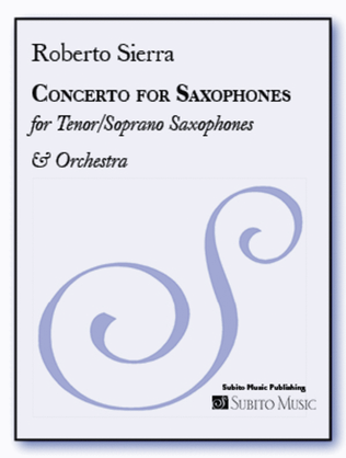 Book cover for Concerto for Saxophones