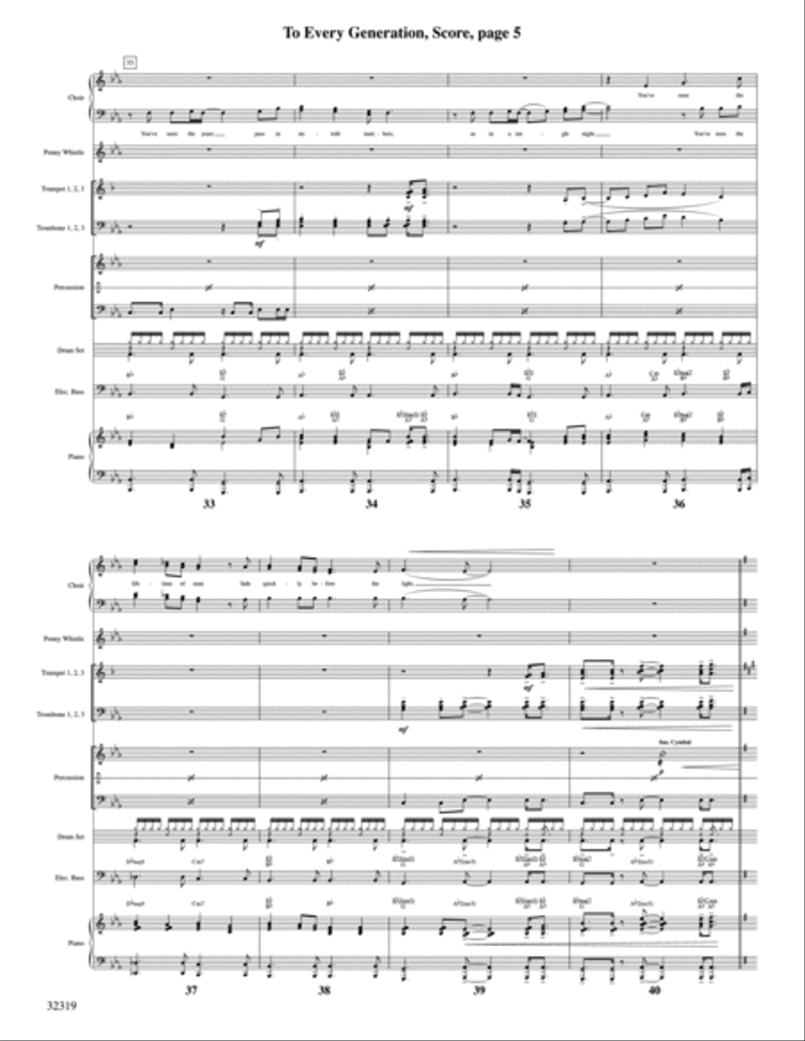 To Every Generation Choir scores gallery preview page 6