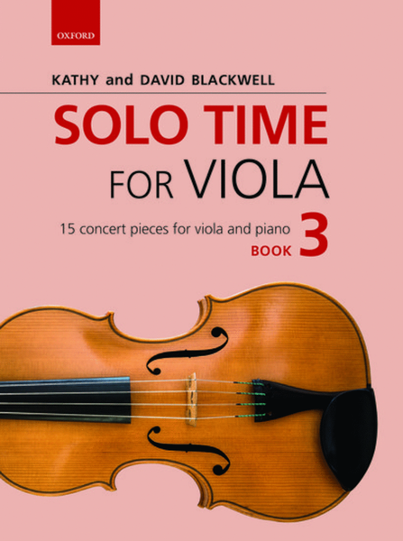 Solo Time for Viola Book 3 image number null