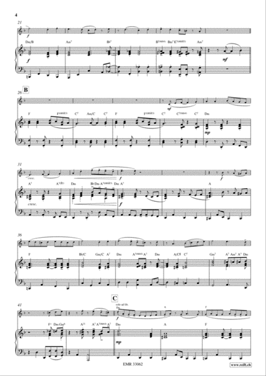 Rondo Alla Turca Tenor Recorder scores gallery preview page 5