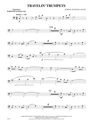 Travelin' Trumpets: (wp) B-flat Baritone B.C.