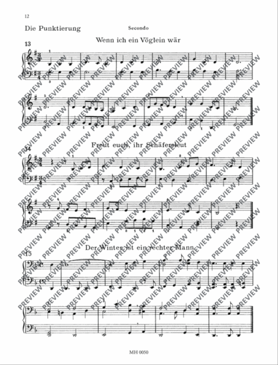 Das innere Hören Piano Solo scores gallery preview page 13