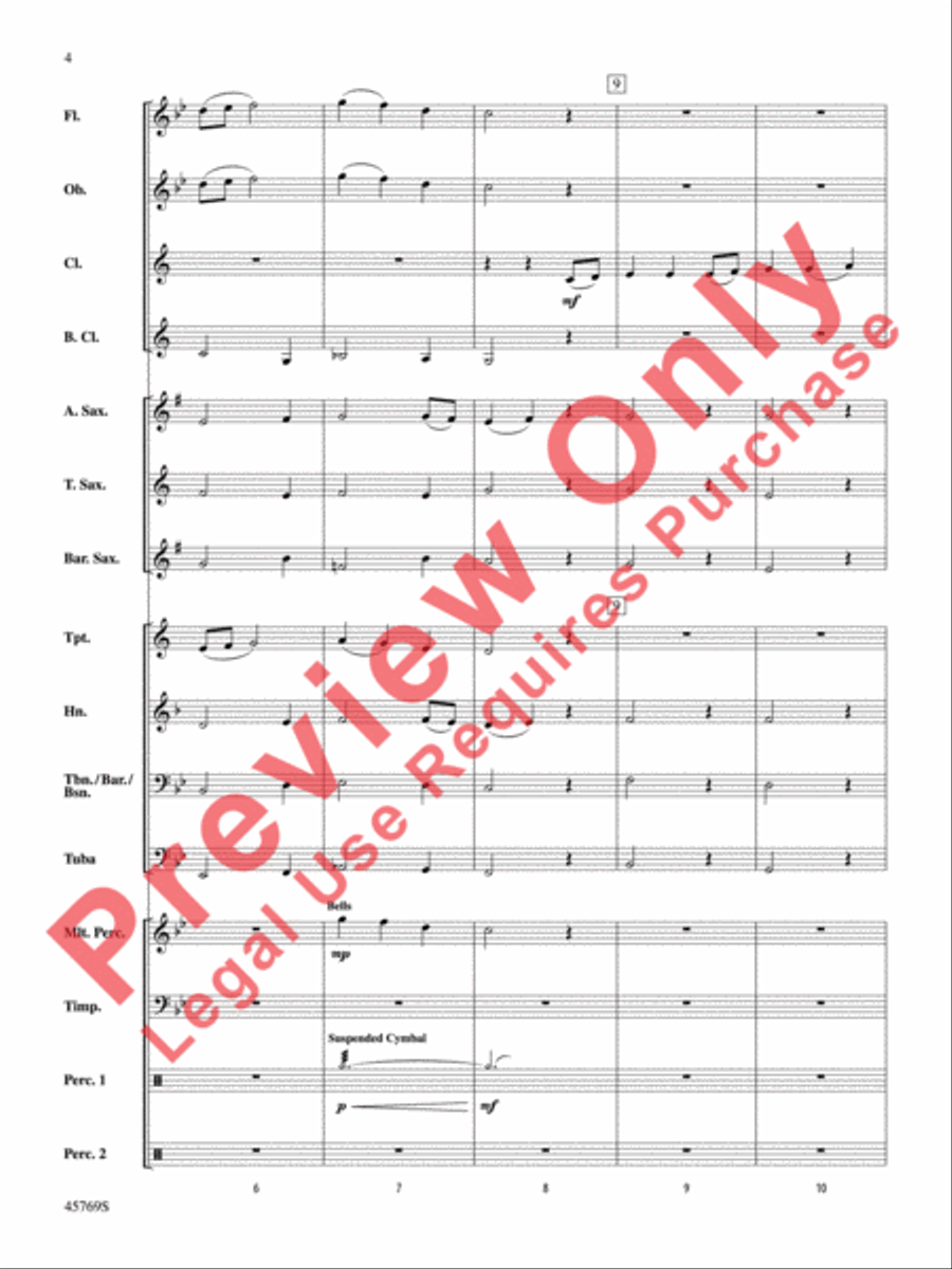Trust Trust Concert Band scores gallery preview page 5