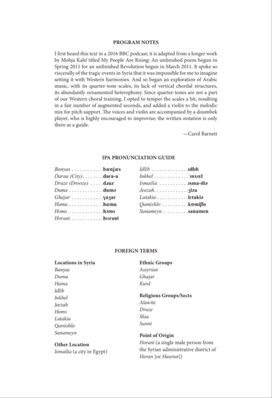 My People Are Rising SSAA scores gallery preview page 2