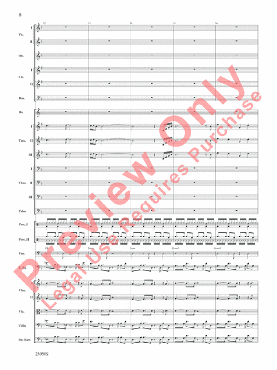 The Children of Sanchez The Children of Sanchez Full Orchestra scores gallery preview page 9