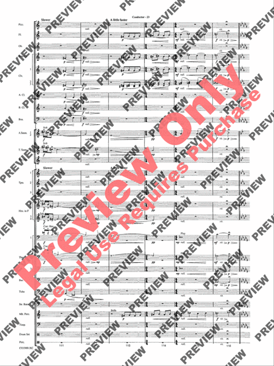 In the Miller Mood Concert Band scores gallery preview page 26