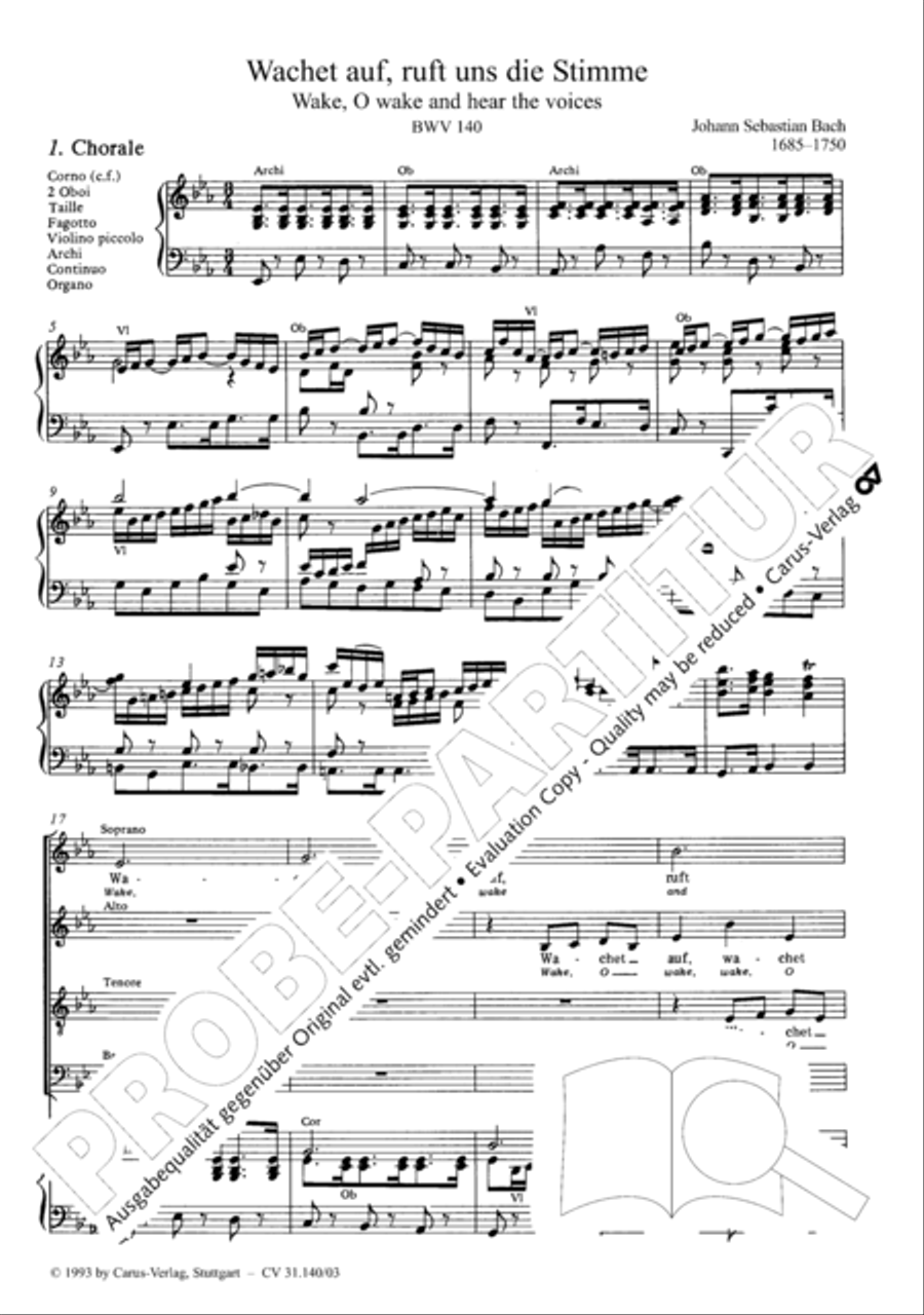 Wake, o wake and hear the voices STB scores gallery preview page 4