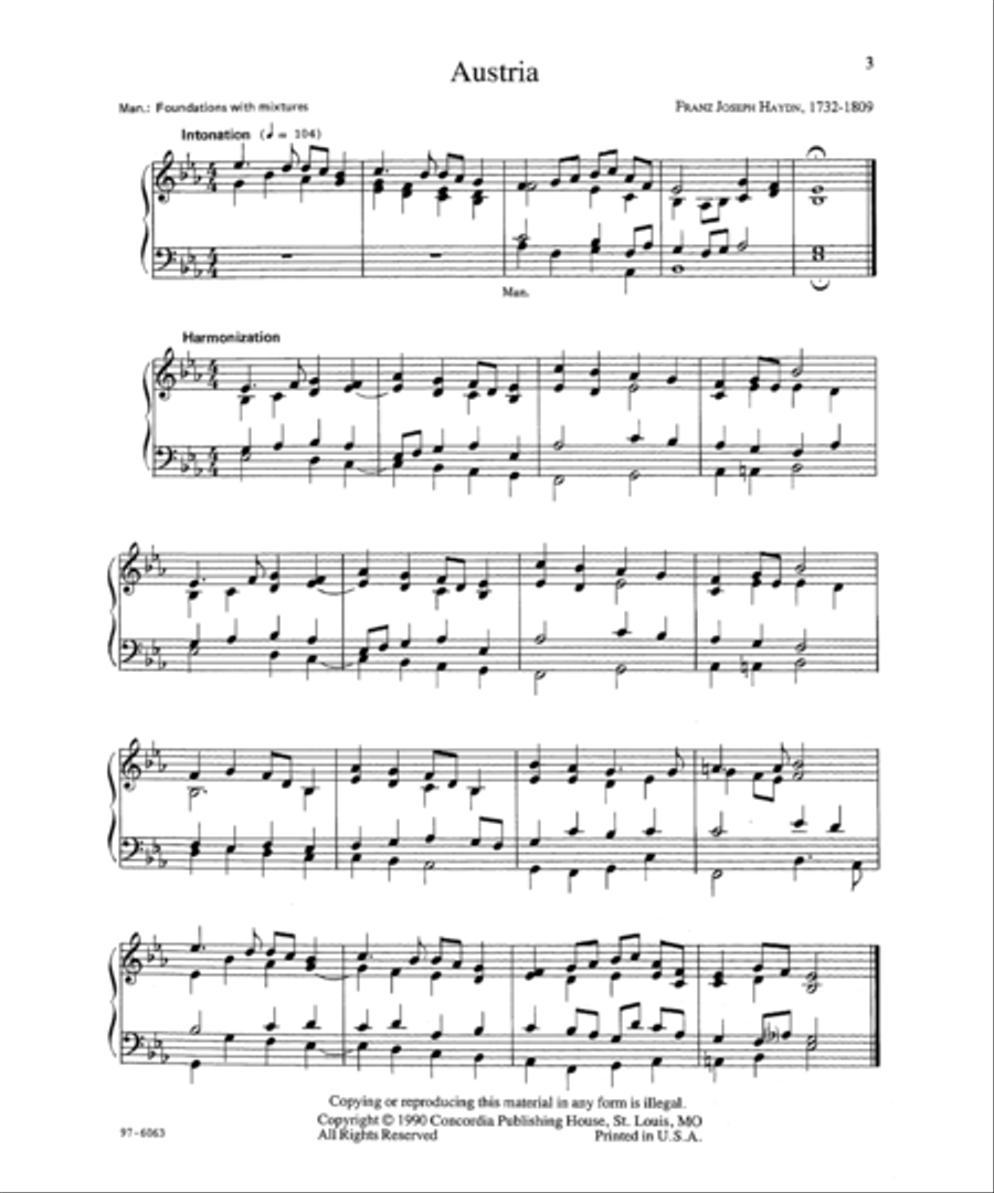 22 Hymn Settings 22 Hymn Settings Organ scores gallery preview page 2