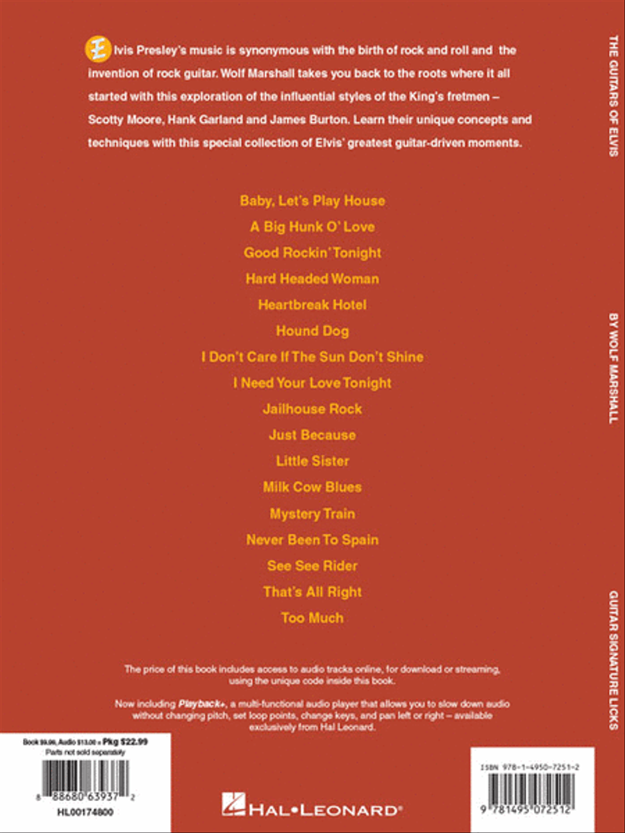 The Guitars of Elvis - 2nd Edition Electric Guitar scores gallery preview page 6