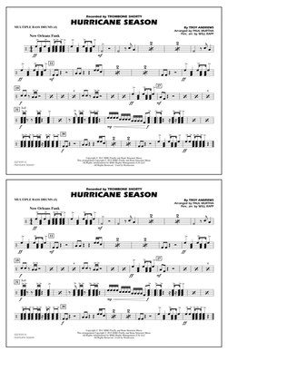 Hurricane Season - Multiple Bass Drums