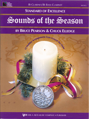 Book cover for Standard of Excellence: Sounds of the Season-Bb Clarinet/Bass Clarinet