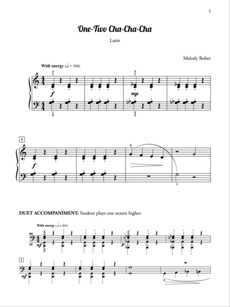 A Perfect 10, Book 2 A Perfect 10, Book 2 Easy Piano scores gallery preview page 4
