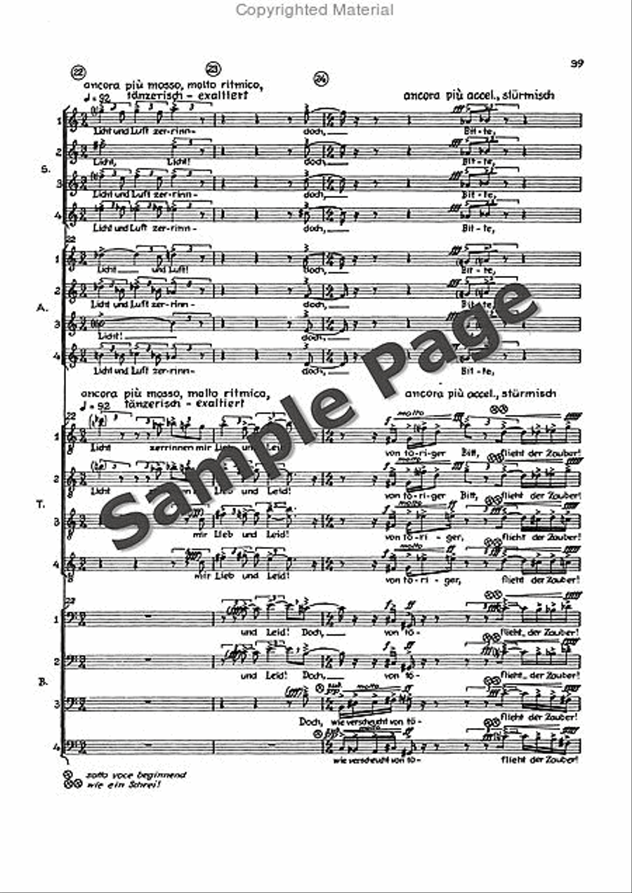 3 Phantasien 4-Part scores gallery preview page 40