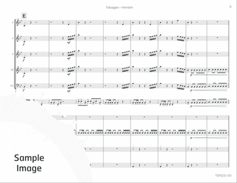 Toboggan Percussion Ensemble scores gallery preview page 10