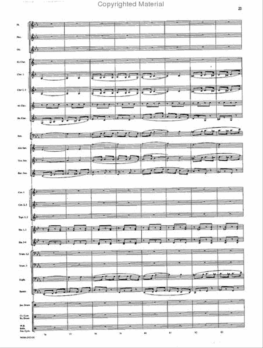 The Free Lance The Free Lance Concert Band scores gallery preview page 13