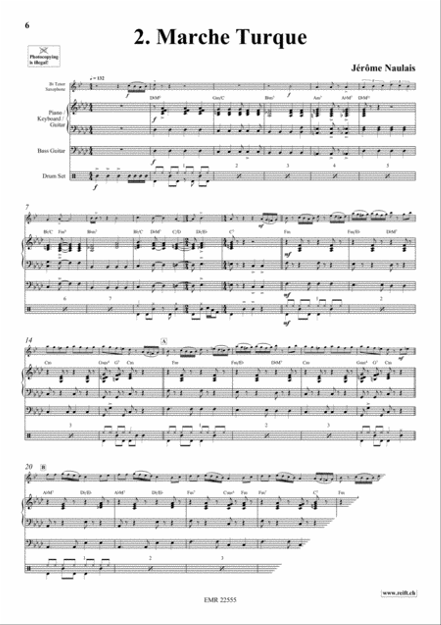 Play With Your Band Volume 4 Tenor Saxophone scores gallery preview page 4