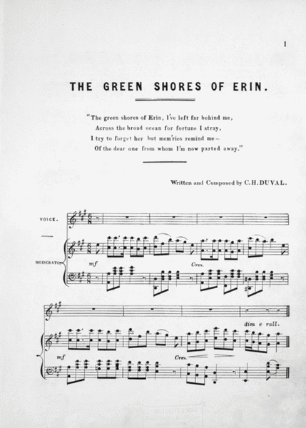 The Green Shores of Erin
