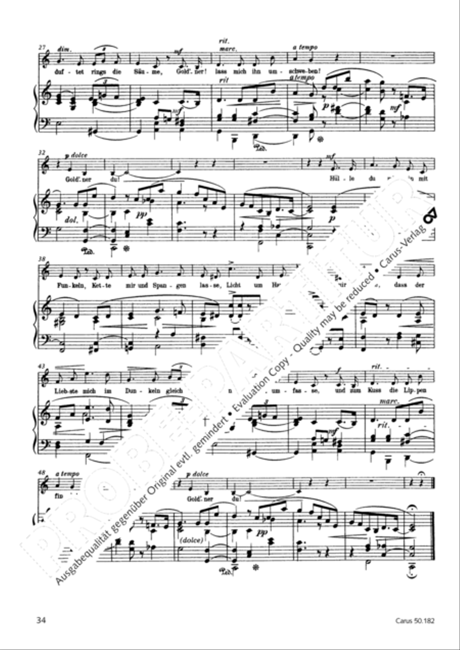 Vom Goldenen Horn 4-Part scores gallery preview page 37
