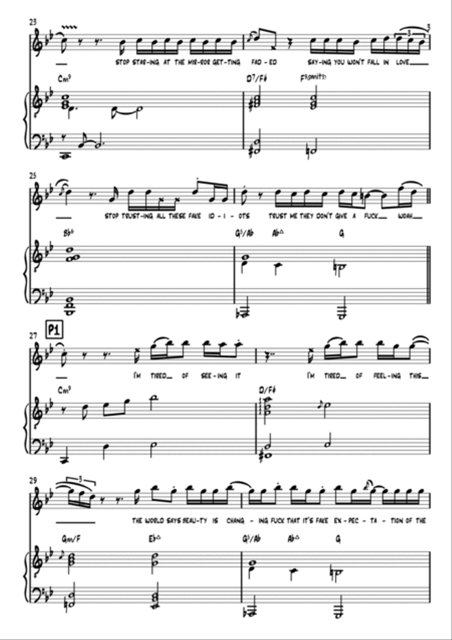 Queen Voice scores gallery preview page 3