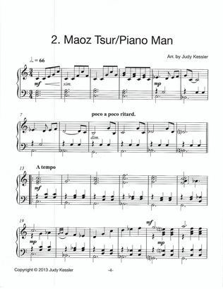 Book cover for Maoz Tzur/ Piano Man