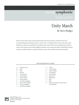 Unity March: Score