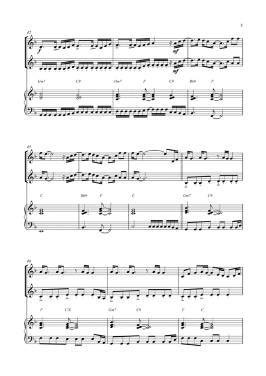 Paradise String Duet scores gallery preview page 5