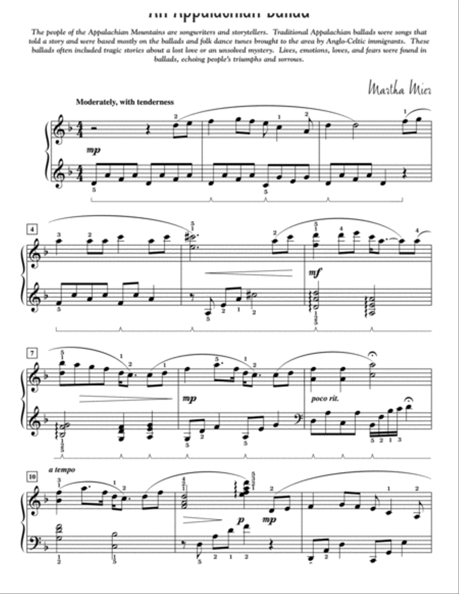 West Virginia -- The Mountain State Piano Solo scores gallery preview page 3