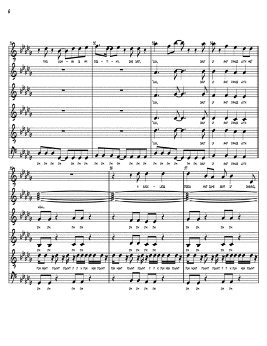 Shut Up And Dance Shut Up And Dance Divisi scores gallery preview page 6