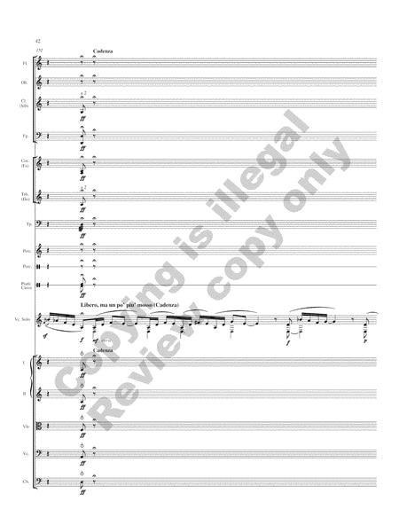 Concerto for Violoncello and Orchestra (Additional Orchestra Score)