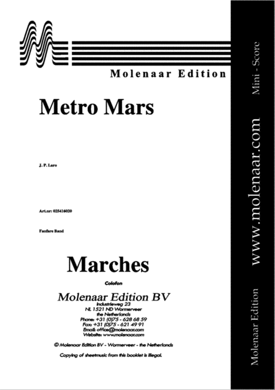 Metro Mars Fanfare Band scores gallery preview page 2