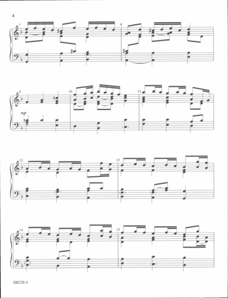 Rondeau from Abdelazer Suite 5-Octaves scores gallery preview page 7