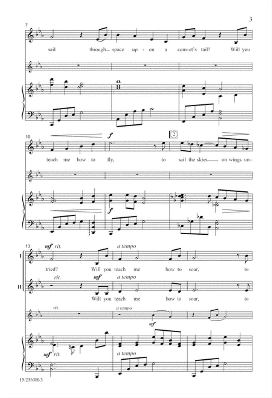 Will You Teach Me? 2-Part scores gallery preview page 4